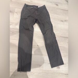 Bonobos Slate Gray Men's washed chinos